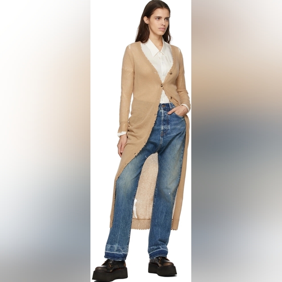 R13 Denim - Nwt R13 Izzy Drop In Jasper Color With Let Down Hem Stylish Blue Women's Jeans